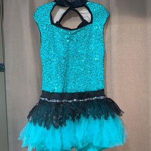Child’s Dance Costume (Turquoise)